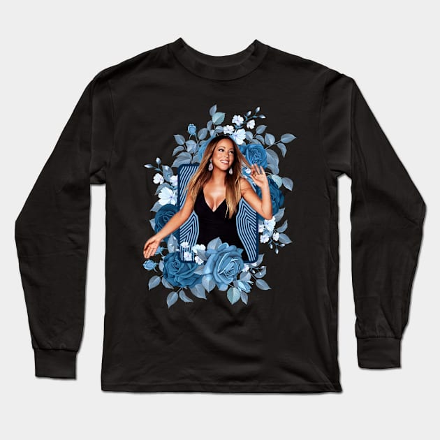 Mariah Carey Long Sleeve T-Shirt by SecretGem